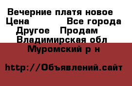 Вечерние платя новое › Цена ­ 3 000 - Все города Другое » Продам   . Владимирская обл.,Муромский р-н